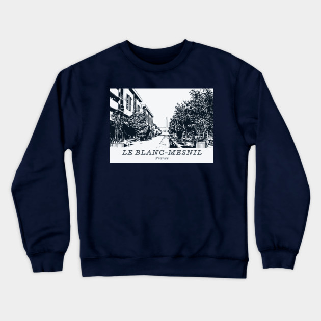 Le Blanc-Mesnil - France Crewneck Sweatshirt by Lakeric