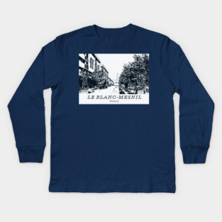 Le Blanc-Mesnil - France Kids Long Sleeve T-Shirt