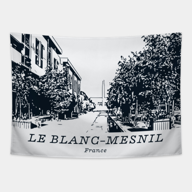 Le Blanc-Mesnil - France Tapestry by Lakeric