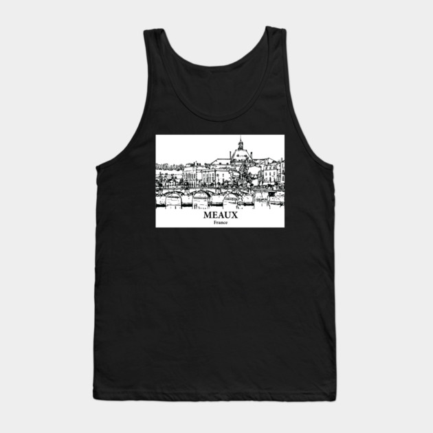Meaux - France Tank Top by Lakeric