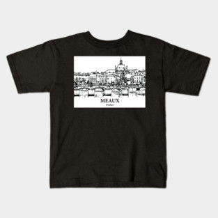 Meaux - France Kids T-Shirt