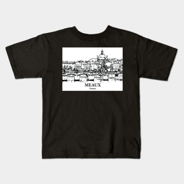 Meaux - France Kids T-Shirt by Lakeric