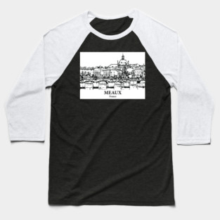 Meaux - France Baseball T-Shirt
