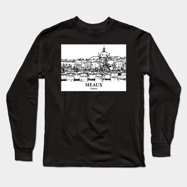 Meaux - France Long Sleeve T-Shirt by Lakeric