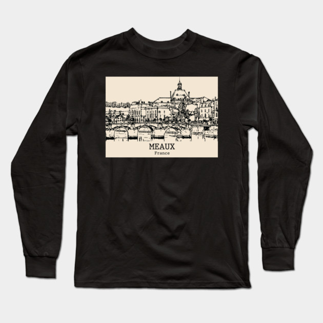Meaux - France Long Sleeve T-Shirt by Lakeric