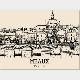 Meaux - France Posters and Art
