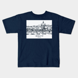 Meaux - France Kids T-Shirt