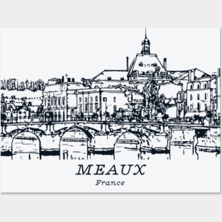 Meaux - France Posters and Art