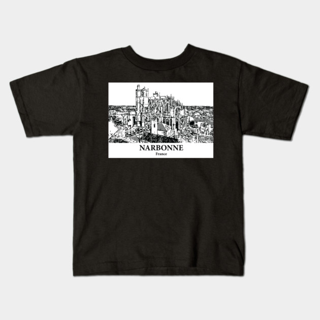 Narbonne - France Kids T-Shirt by Lakeric