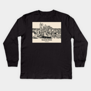 Narbonne - France Kids Long Sleeve T-Shirt
