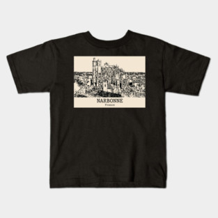 Narbonne - France Kids T-Shirt