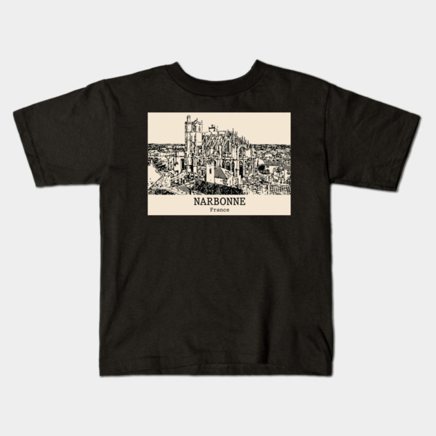 Narbonne - France Kids T-Shirt by Lakeric