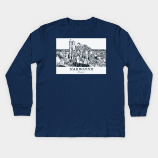 Narbonne - France Kids Long Sleeve T-Shirt