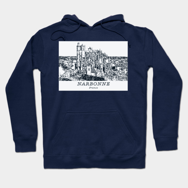 Narbonne - France Hoodie by Lakeric