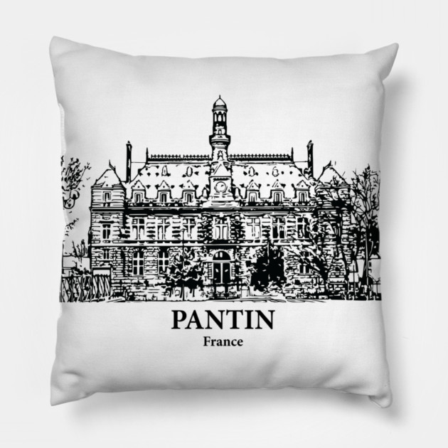 Pantin - France Pillow by Lakeric