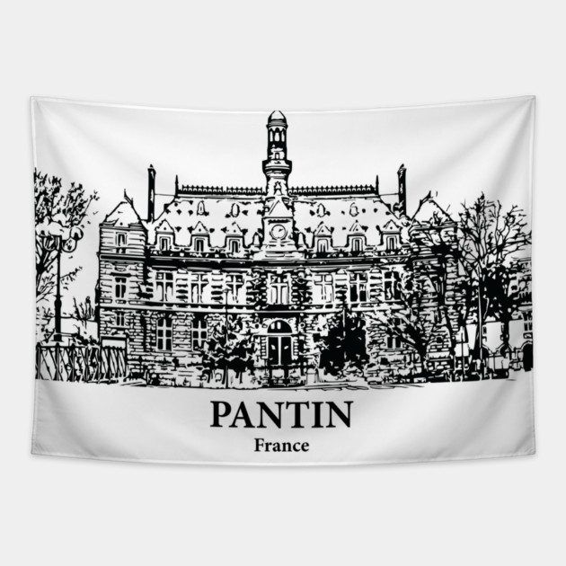 Pantin - France Tapestry by Lakeric