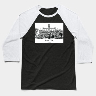 Pantin - France Baseball T-Shirt