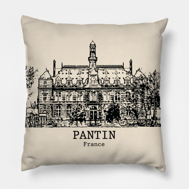 Pantin - France Pillow by Lakeric