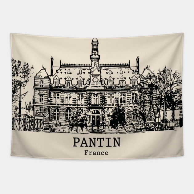 Pantin - France Tapestry by Lakeric