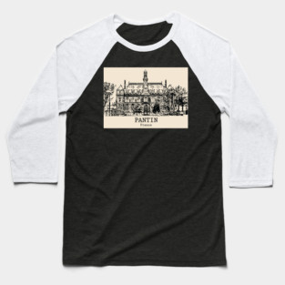 Pantin - France Baseball T-Shirt