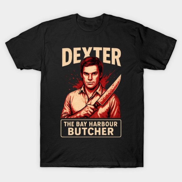 Dexter - The Bay Harbour Butcher T-Shirt by Demian Stipatio
