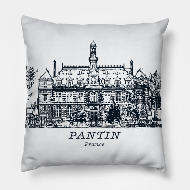 Pantin - France Pillow by Lakeric