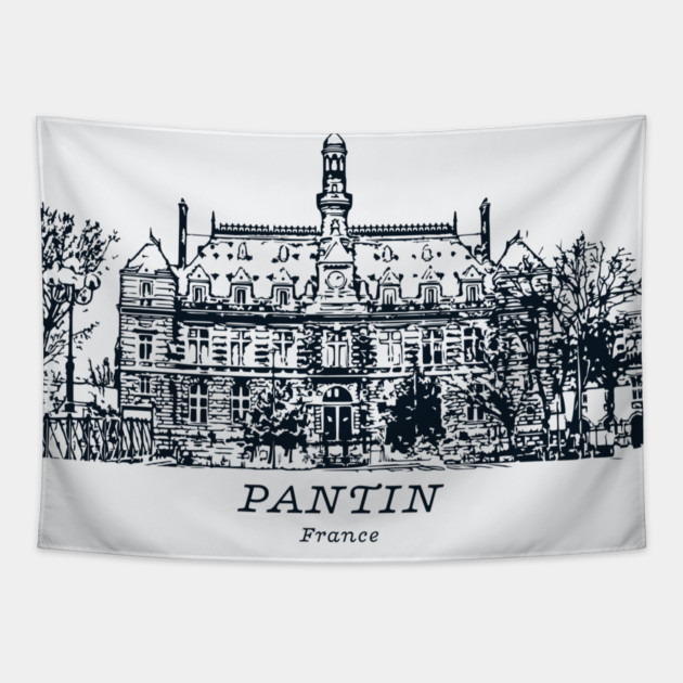 Pantin - France Tapestry by Lakeric