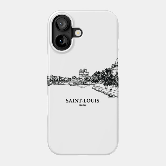 Saint-Louis - France Phone Case by Lakeric