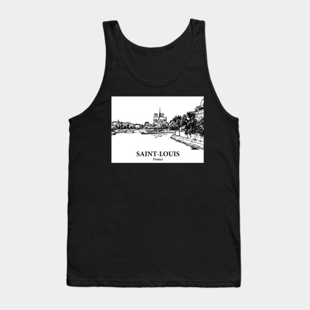 Saint-Louis - France Tank Top by Lakeric