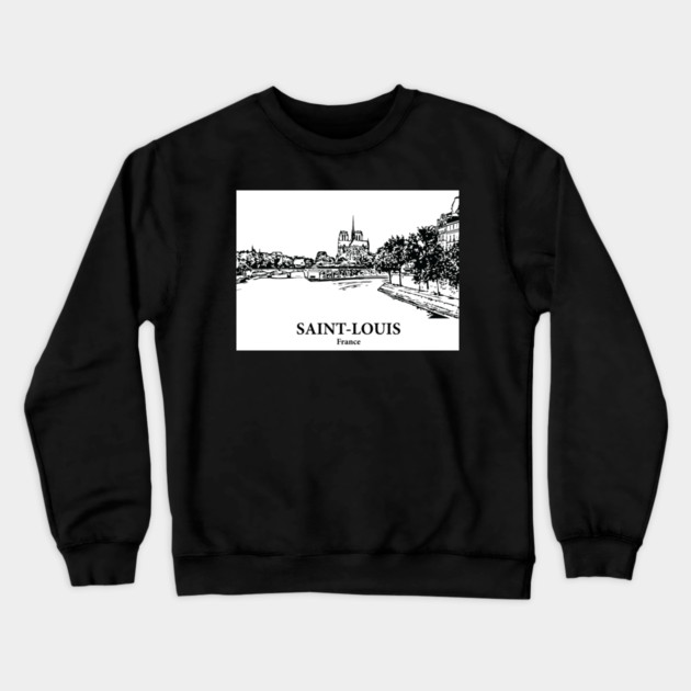 Saint-Louis - France Crewneck Sweatshirt by Lakeric