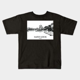 Saint-Louis - France Kids T-Shirt