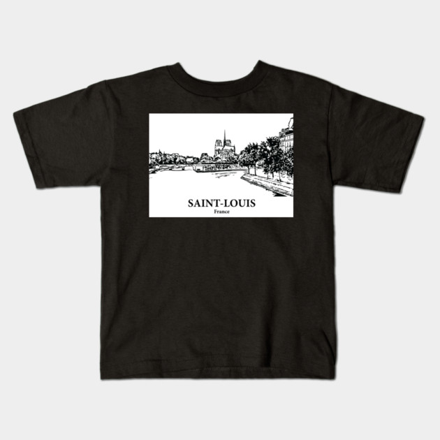 Saint-Louis - France Kids T-Shirt by Lakeric