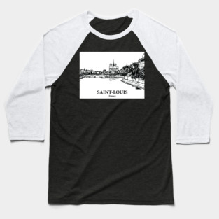 Saint-Louis - France Baseball T-Shirt