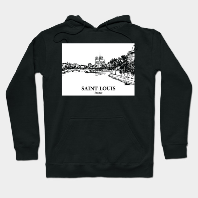 Saint-Louis - France Hoodie by Lakeric