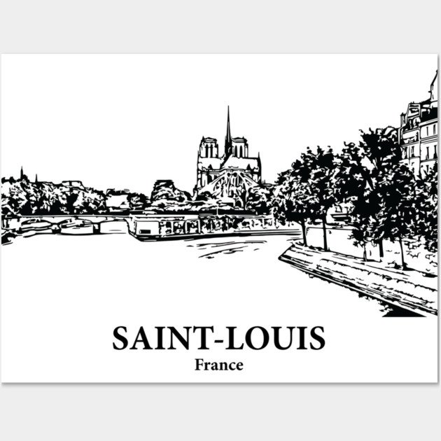Saint-Louis - France Wall Art by Lakeric