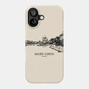 Saint-Louis - France Phone Case