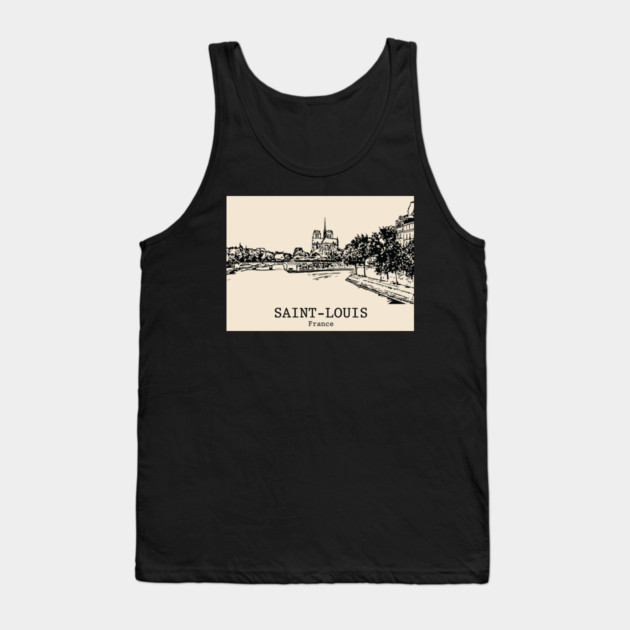 Saint-Louis - France Tank Top by Lakeric