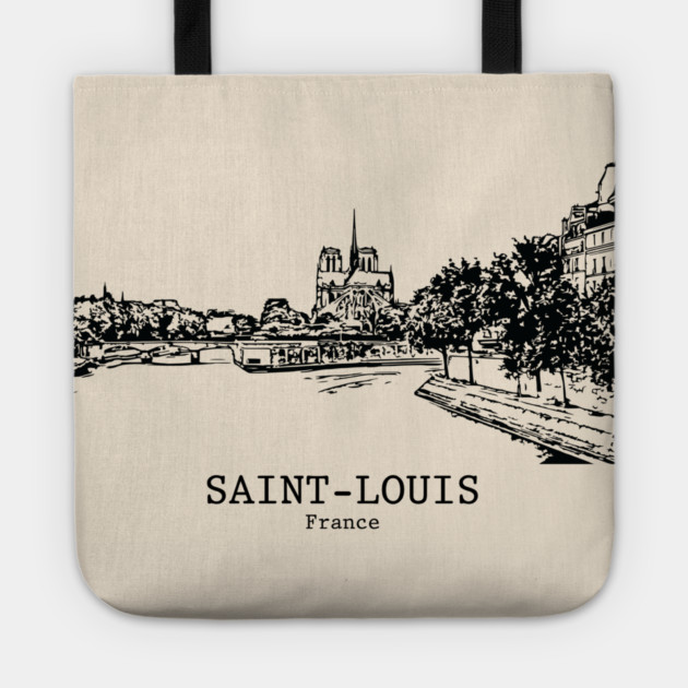 Saint-Louis - France Tote by Lakeric