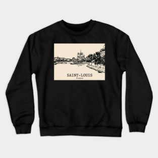 Saint-Louis - France Crewneck Sweatshirt