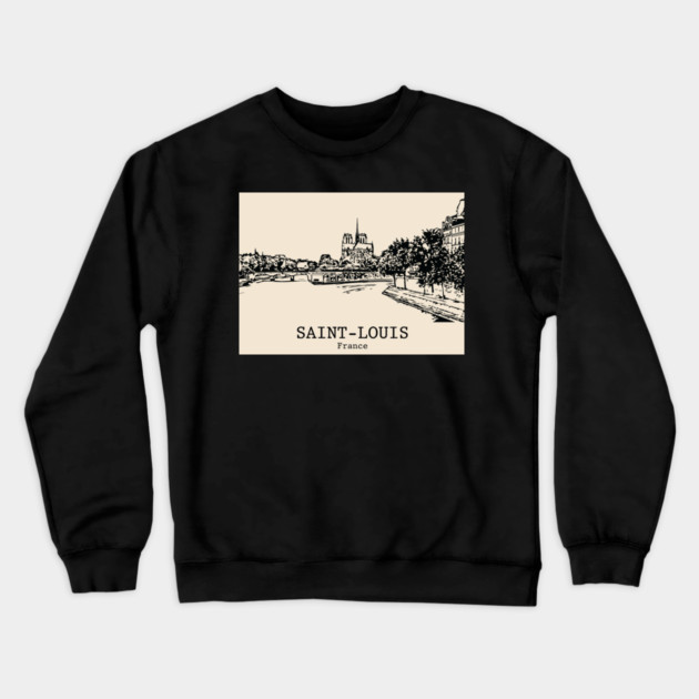 Saint-Louis - France Crewneck Sweatshirt by Lakeric