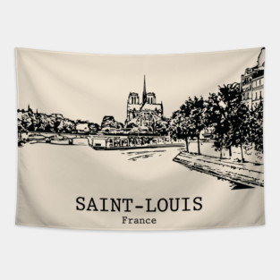 Saint-Louis - France Tapestry