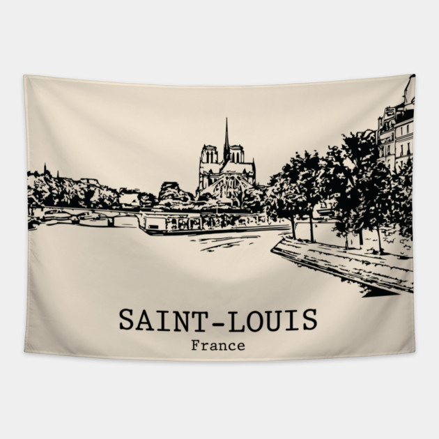 Saint-Louis - France Tapestry by Lakeric