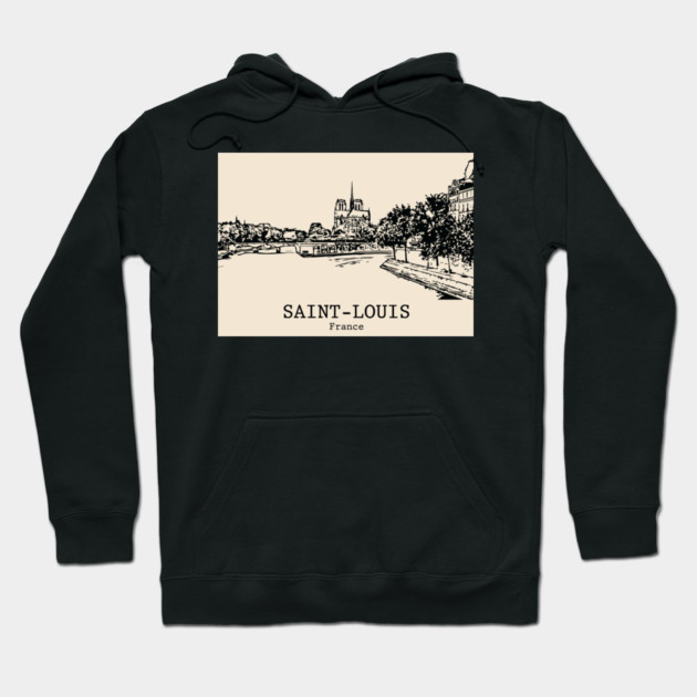 Saint-Louis - France Hoodie by Lakeric