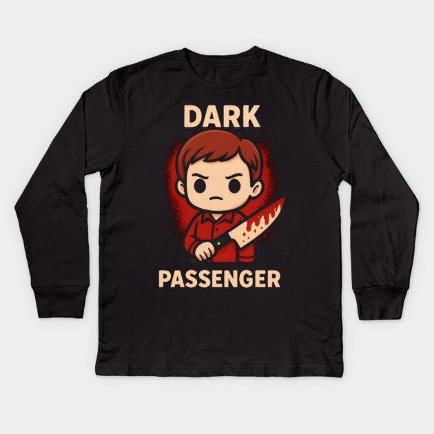 Dexter Kids Long Sleeve T-Shirt by Demian Stipatio