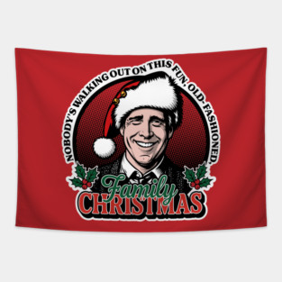 Fun, old fashioned Family Christmas Tapestry