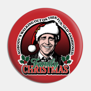 Fun, old fashioned Family Christmas Pin