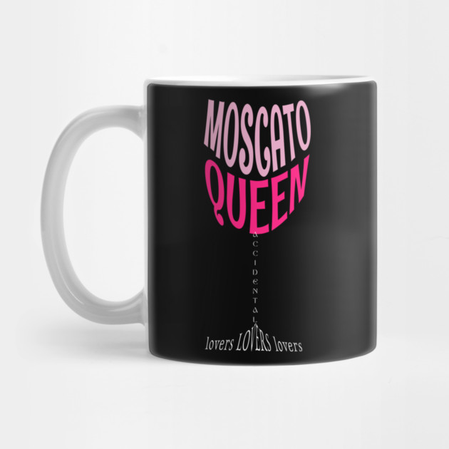 Fortune's Moscato Queen Wine Glass by Nerdy Romantics Fan Shop*