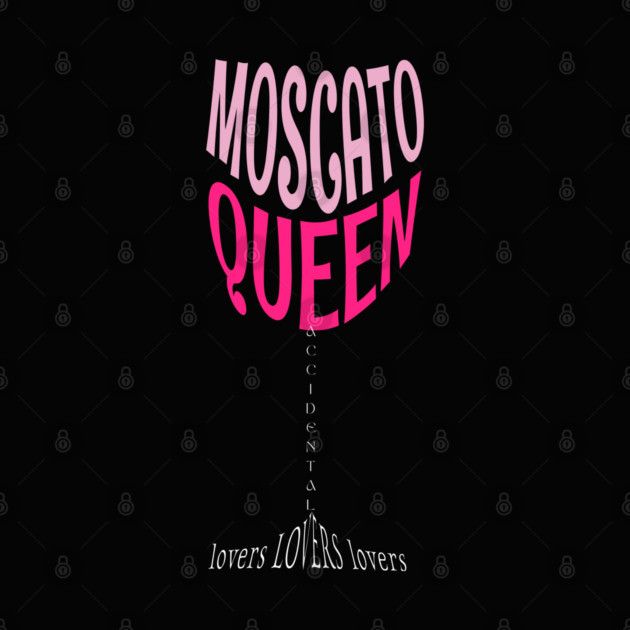 Fortune's Moscato Queen Wine Glass by Nerdy Romantics Fan Shop*