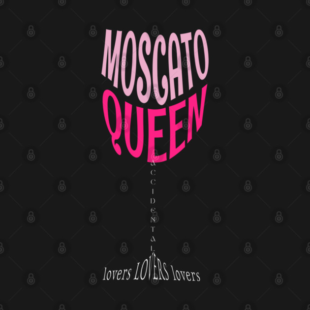 Fortune's Moscato Queen Wine Glass by Nerdy Romantics Fan Shop*