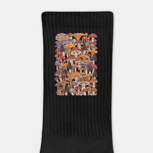 Magic Is Real Enchanted Mushroom Illustration by Designed By Marty